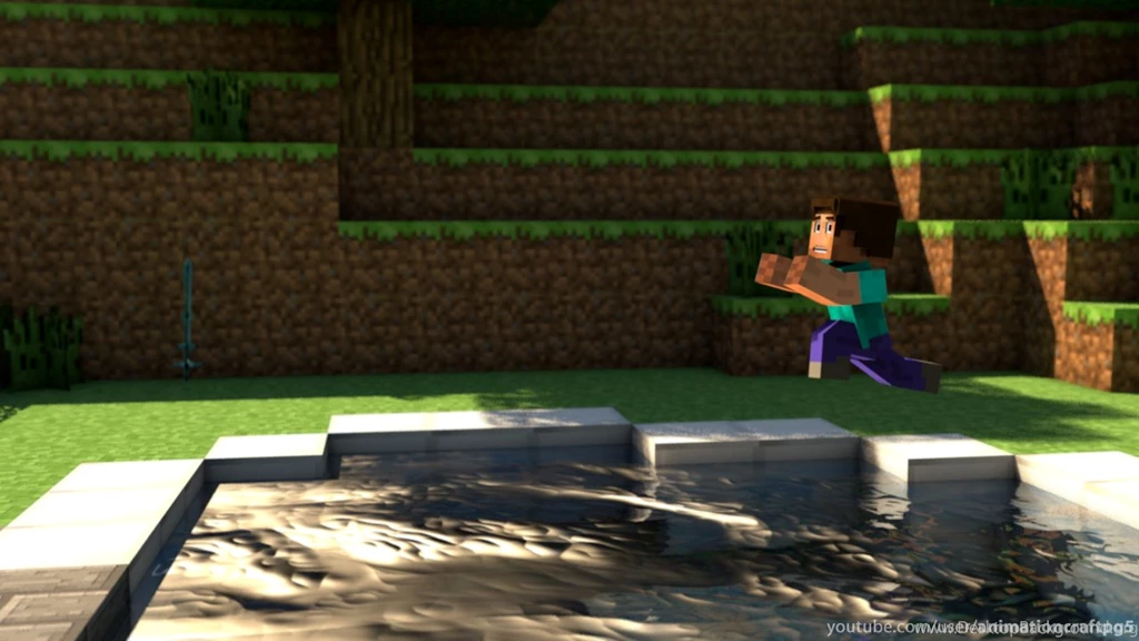Epic Pool Jump Minecraft Gallery Wallpapers (31059087) Fanpop ...