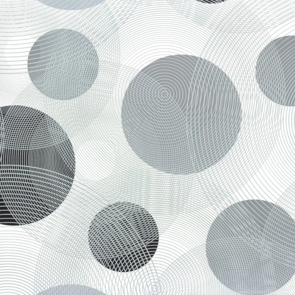 Wallpapers Rasch Bestseller Lounge Wallpapers Circles Modern 790849 ...