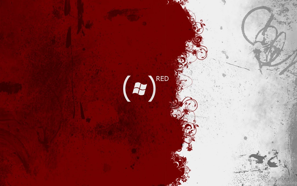 Windows 7 Red Wallpapers