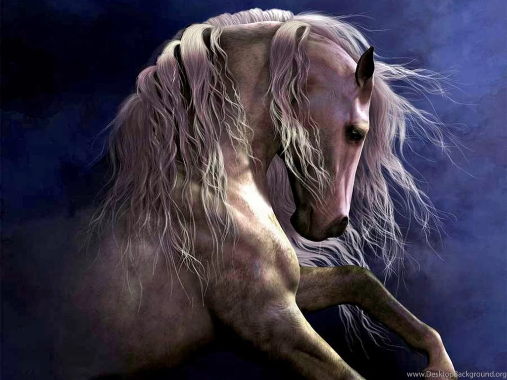 Horses: Regal Painting Fantasy Horse Stallion HD Wallpapers For HD ...