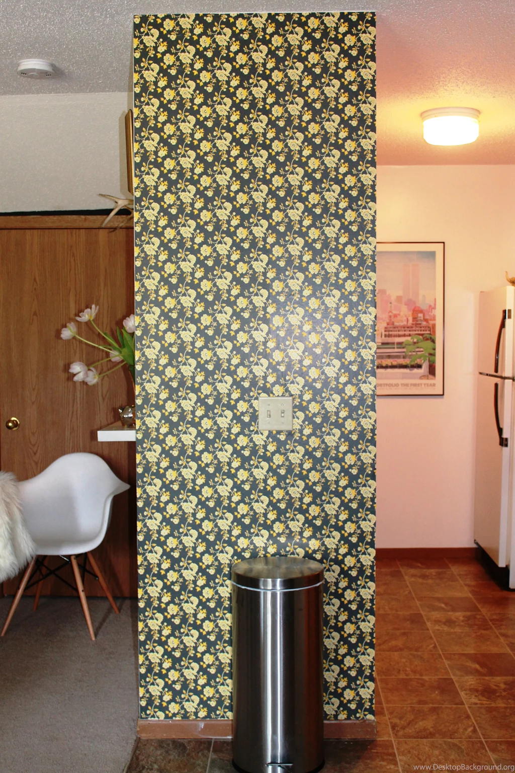 Renter's Temporary Wall Solutions: Contact Paper   Renter Decorating