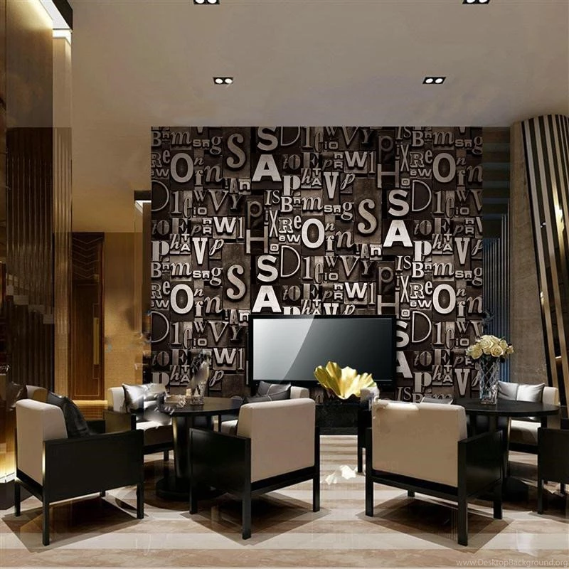 Aliexpress.com : Buy 3D Stereoscopic Wallpapers Vintage Wall Paper ...