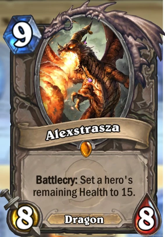 Alexstrasza Hearthstone Card Hearthstone Top Decks