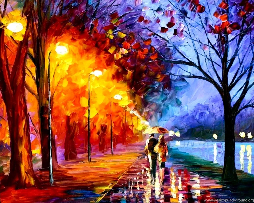 Top HD Oil Painting Wallpapers