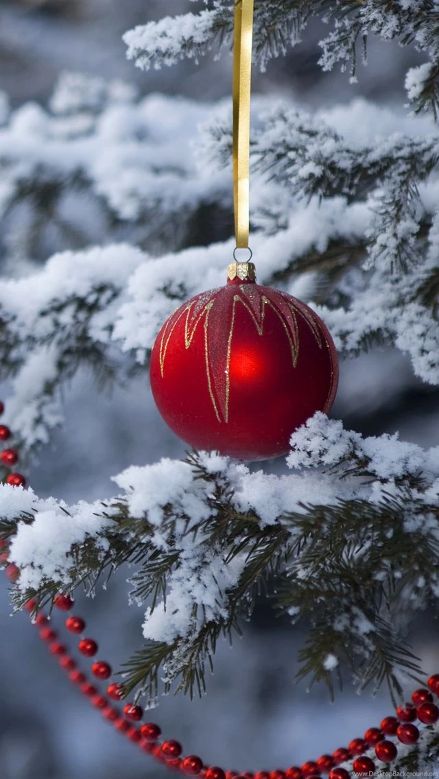 Snow Load Christmas Trees Wallpapers For Iphone 5_iPhone Wallpapers ...