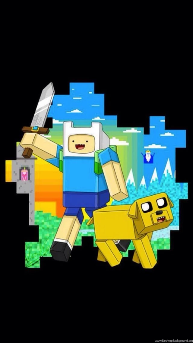 Adventure Time Friends iPhone 5 Wallpapers (640x1136)