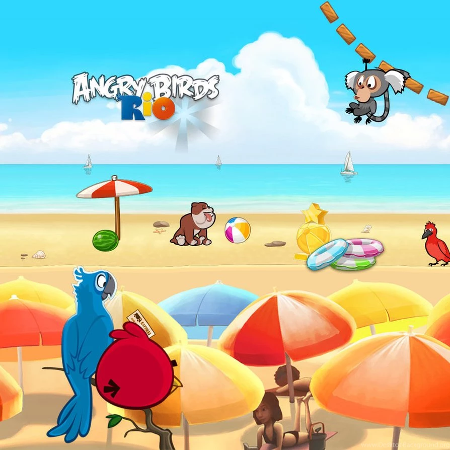 Angry Birds Rio iPad Backgrounds By Sal9 On DeviantArt