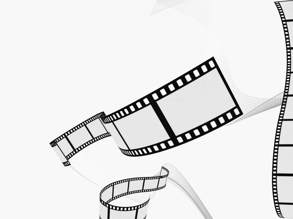 Movie Film Strips Backgrounds Movie & TV PPT Backgrounds