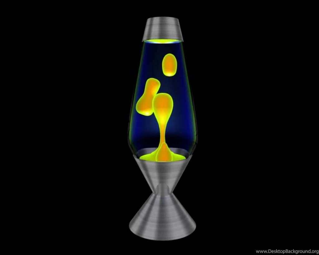Lava Lamp Blue Yellow Hd Wallpapers (