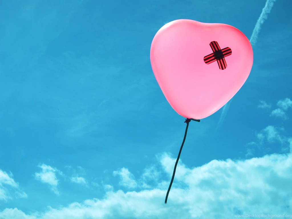 Pink Balloon Wallpapers 1823 2560x1920   UMad.com