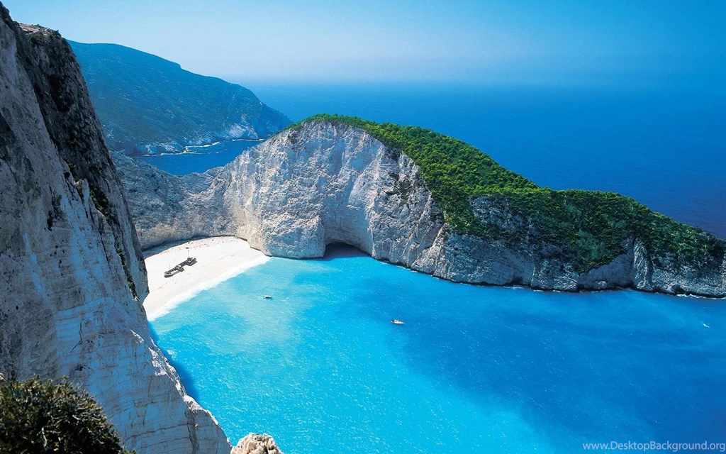 Greek Island Beach   Nature Wallpapers