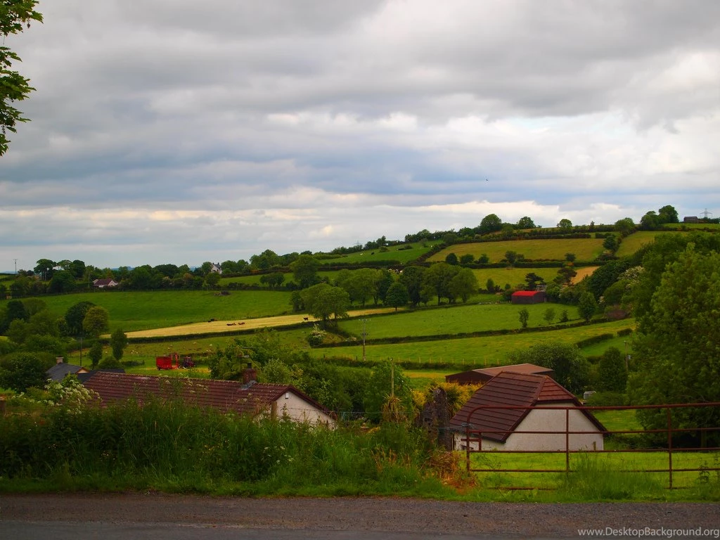 Rainy Green Irish Countryside A Photo On Flickriver