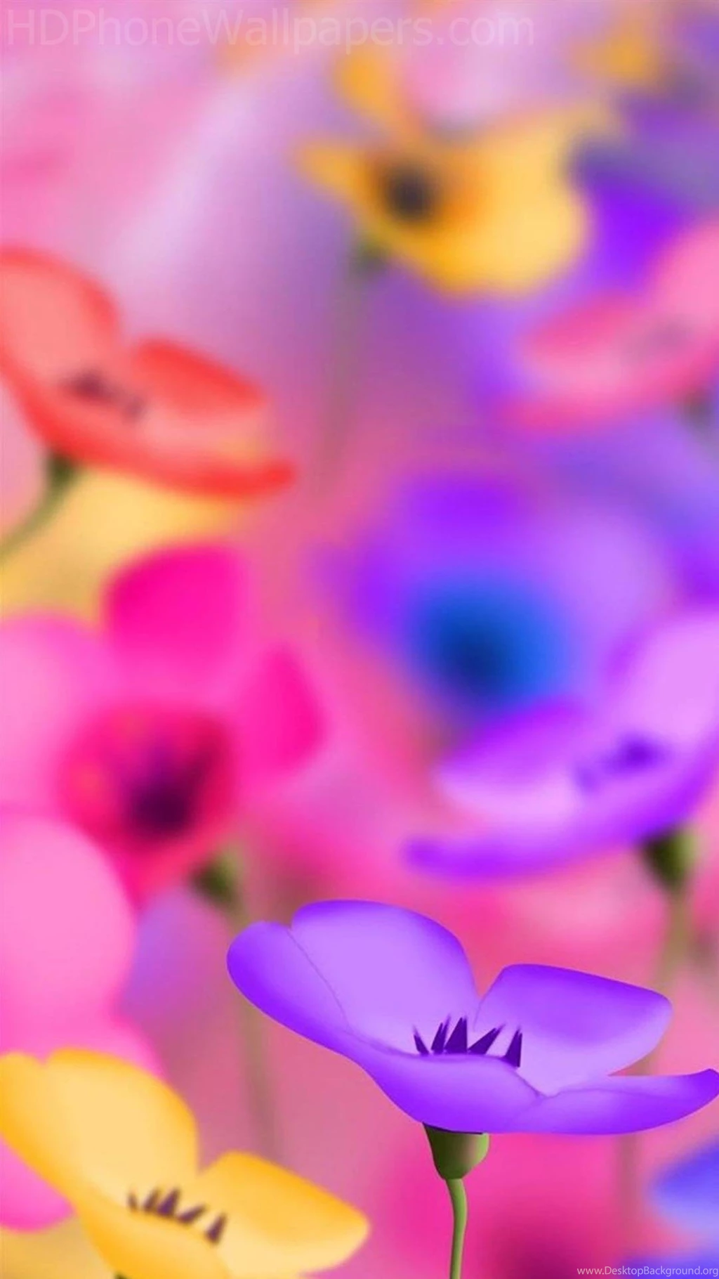 Bright Flowers Galaxy S4 Wallpapers (1080x1920)