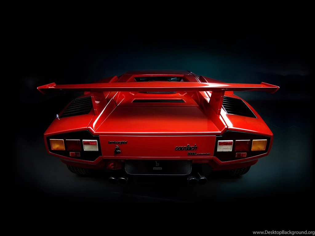 Cars: 1985 Lamborghini Countach 5000 Quattrovalvole Supercar Italy ...