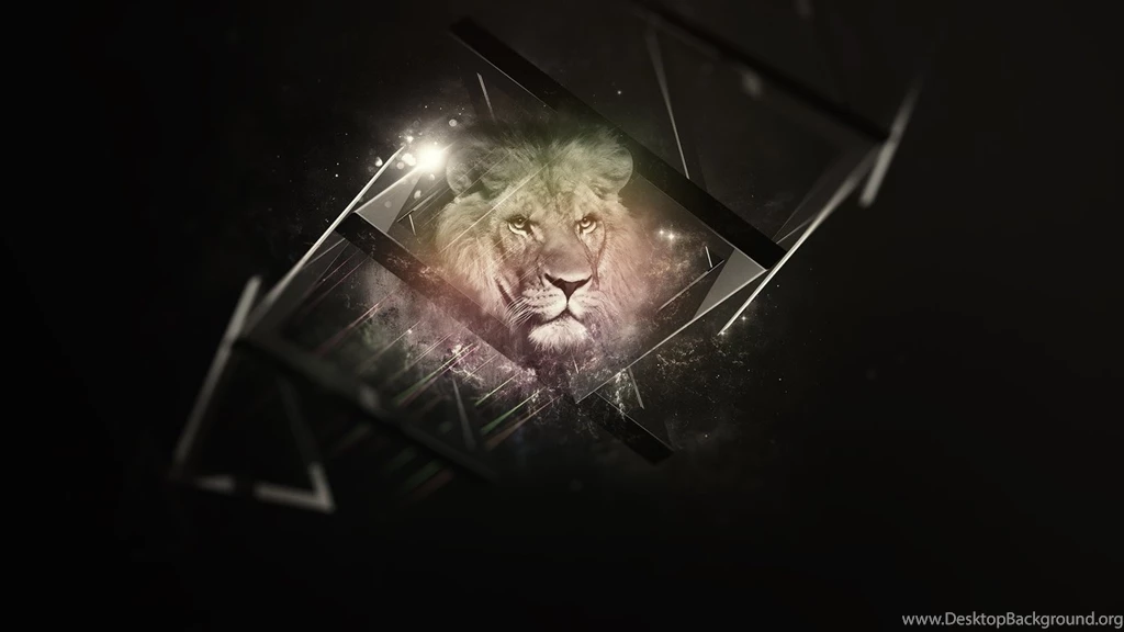 1366x768 Black, Lion, Backgrounds Wallpapers And Pictures 76666