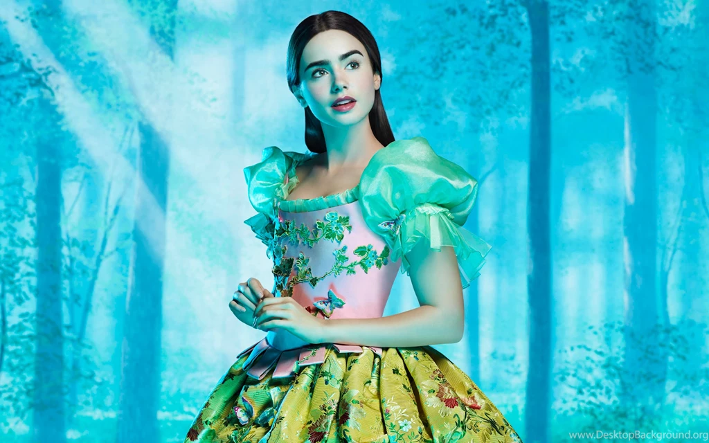 Lily Collins As Snow White