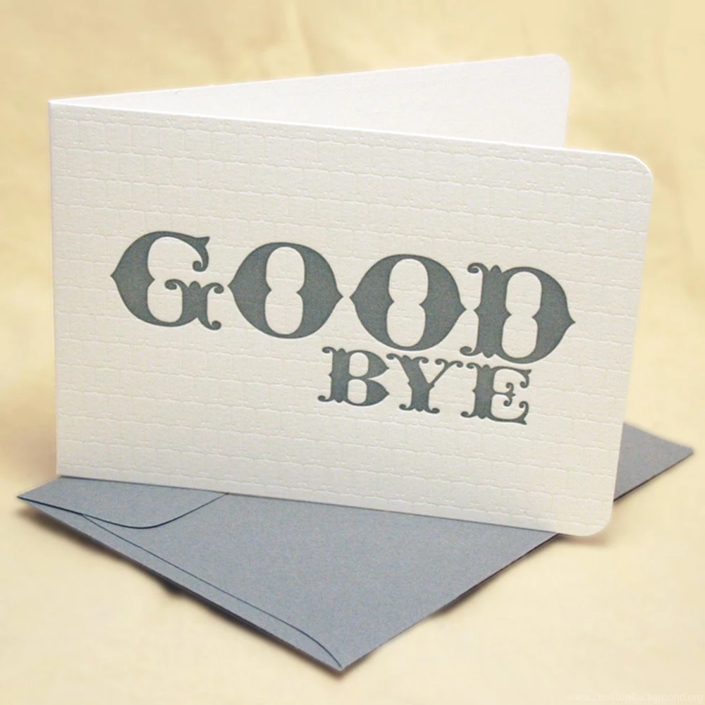Goodbye Wallpapers Pack, By Jess Myrick, 09.15.15