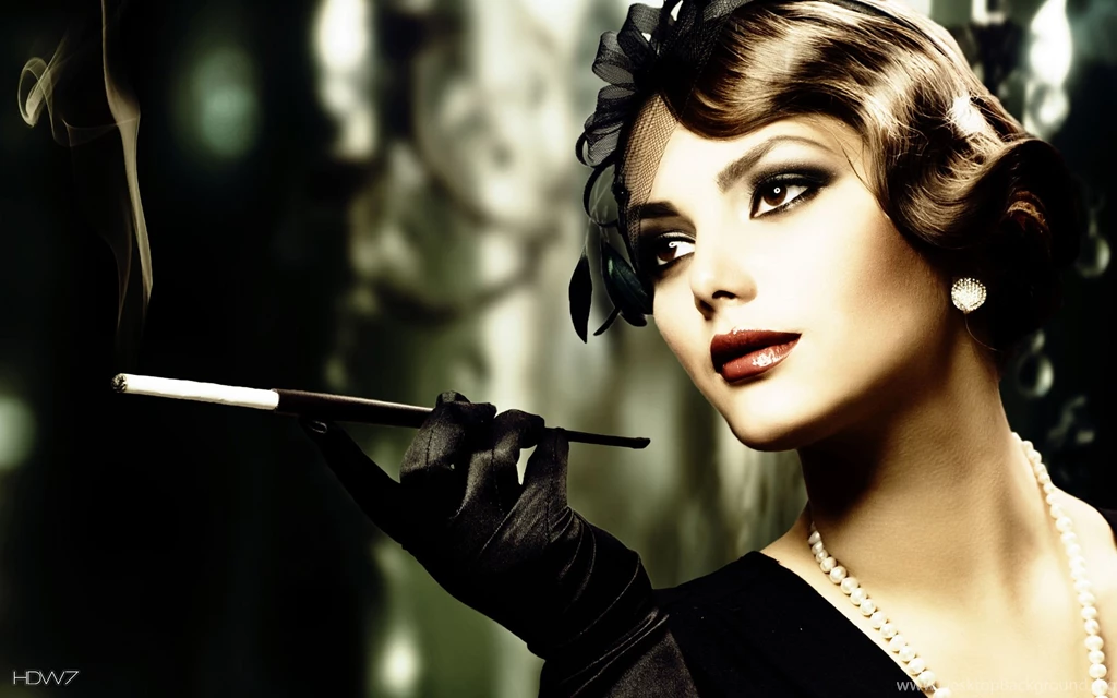 Girl Smoking A Cigarette Wallpapers