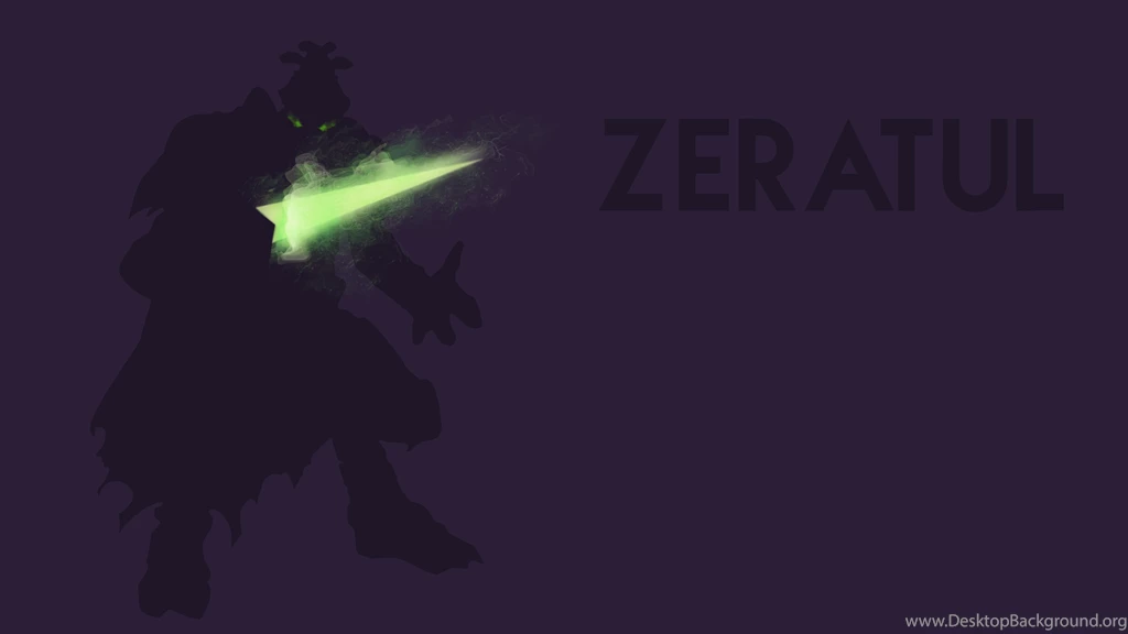 Made A Minimalist Zeratul Wallpaper. : Heroesofthestorm