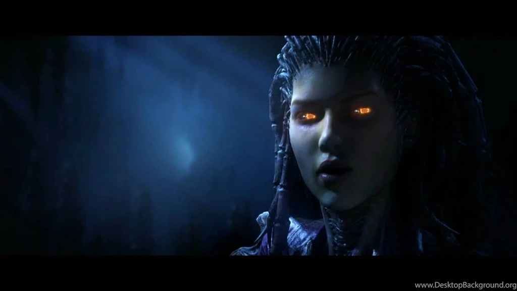 StarCraft 2 Zeratul VS Kerrigan Cinematic Ingame Version Full HD ...
