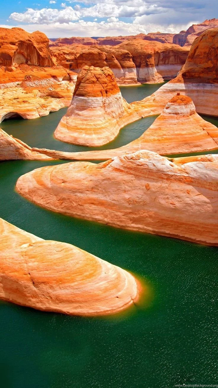 Glen Canyon Rock Formations Landscape