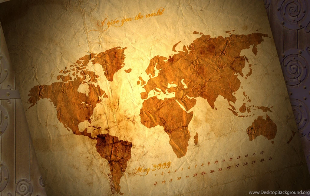 Wallpapers Old World Map 1900x1200