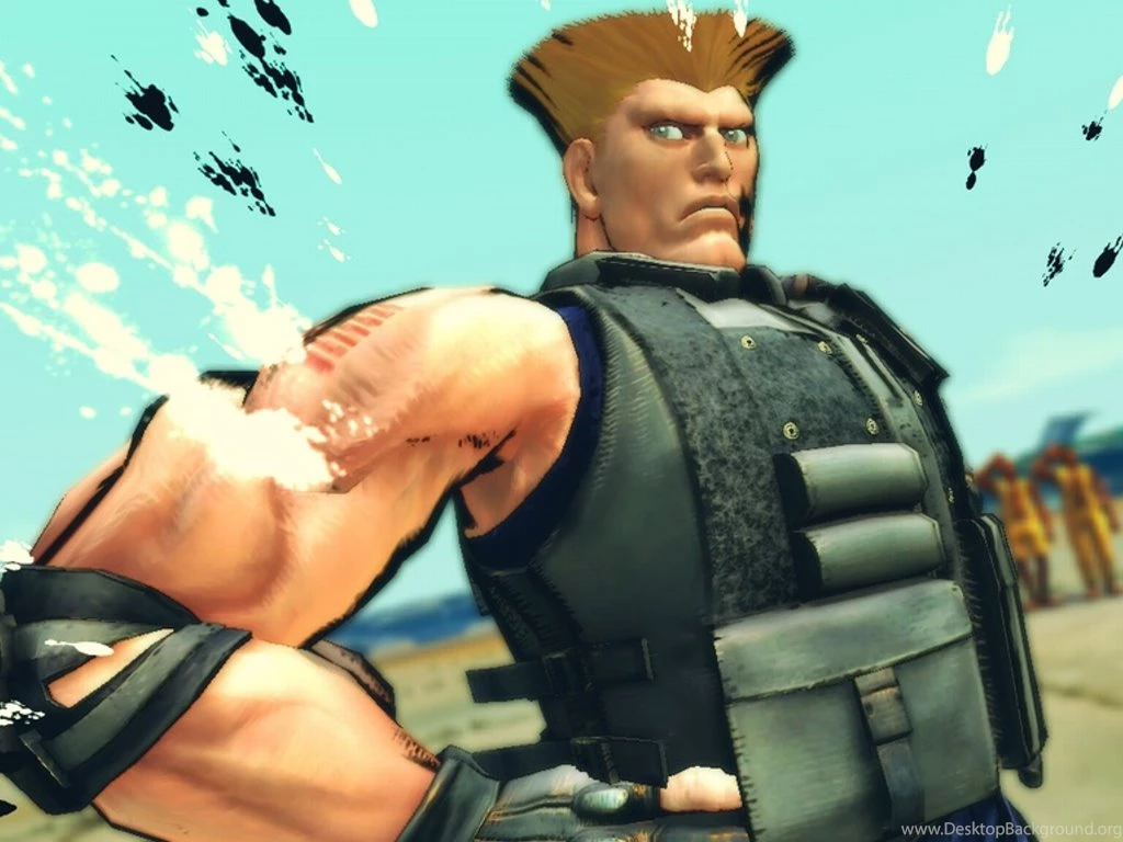 My Free Wallpapers   Games Wallpapers : Super Street Fighter 4   Guile