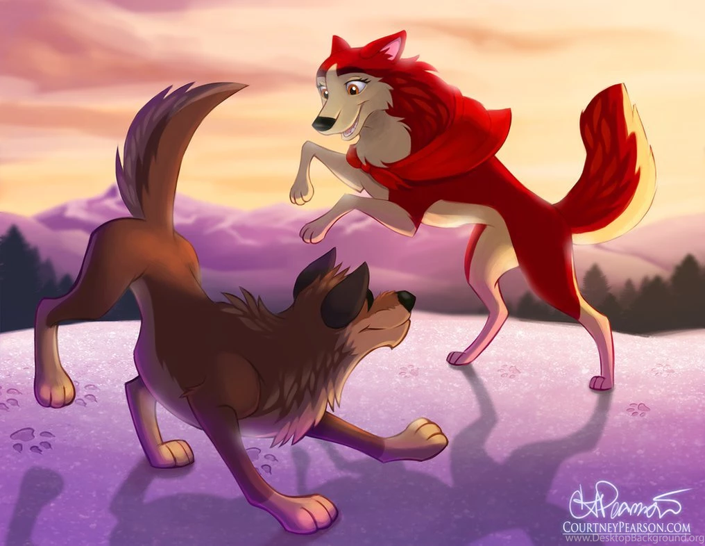 Balto And Jenna By Tweakfox On DeviantArt