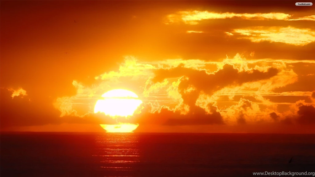 YouWall Orange Sunset Wallpapers Wallpaper,wallpapers,free ...