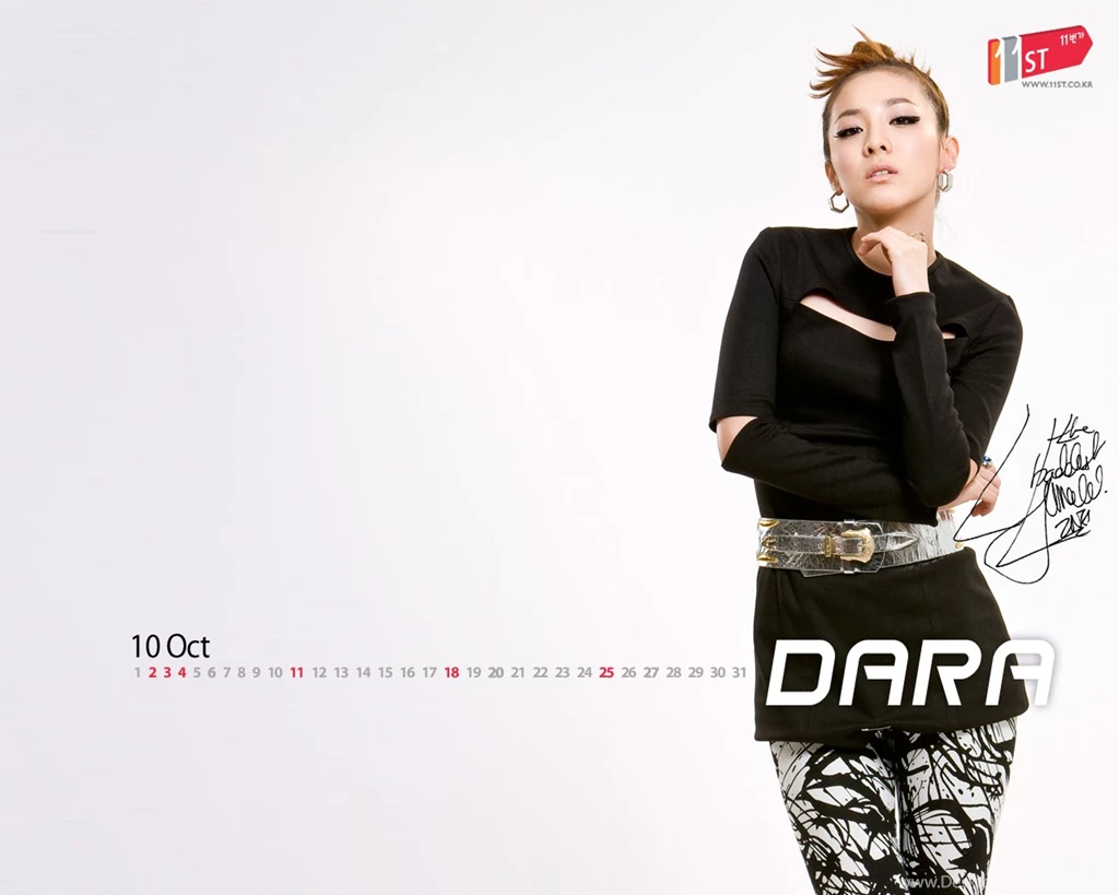 2ne1 11st Wallpapers DARA 2NE1 Wallpapers (32355019) Fanpop