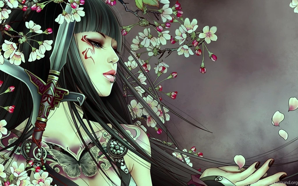 Geisha >> HD Wallpaper, Get It Now!