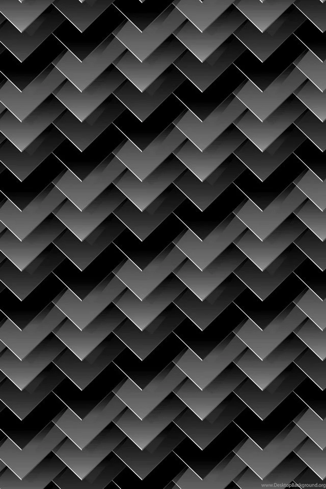 3D Dark Grey Abstraction iPhone 6 / 6 Plus And iPhone 5/4 Wallpapers