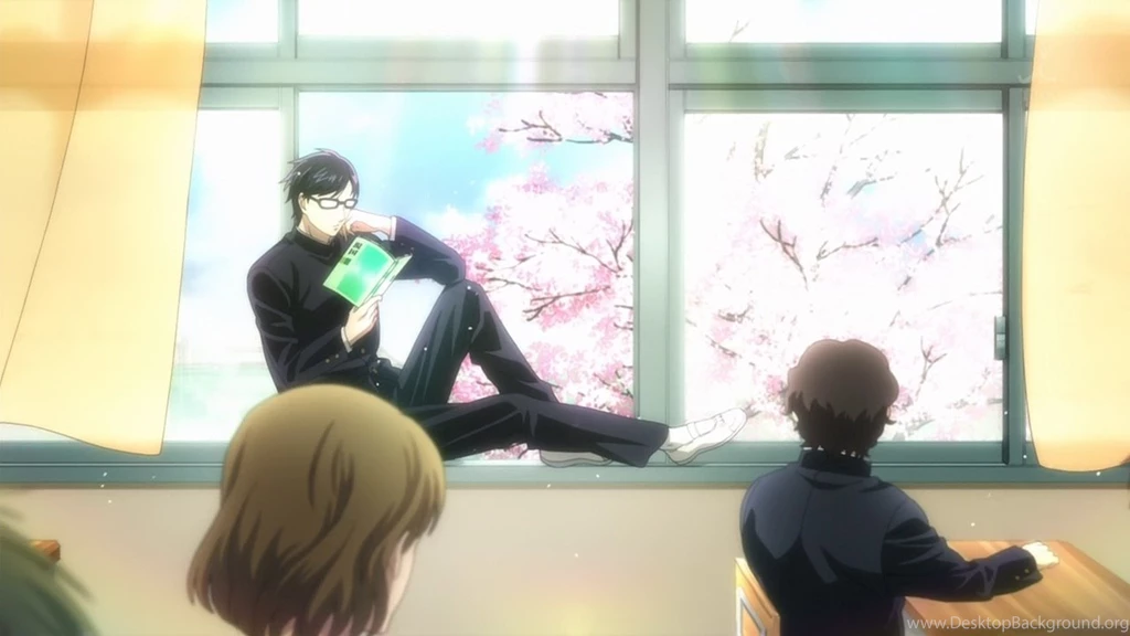 Sakamoto Desu Ga Black Hair Cute Anime Guy Sakamoto Desu Ga Desktop Background