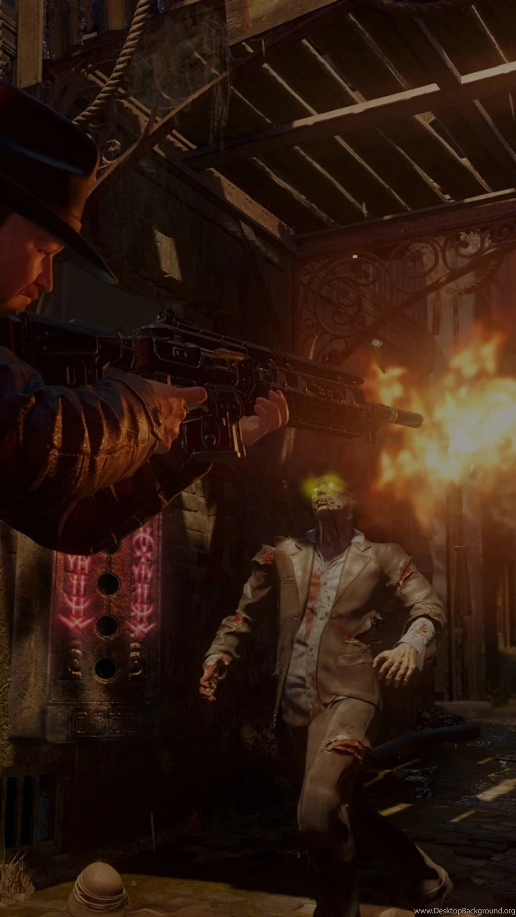 COD Black Ops 3 Zombies iPhone Wallpapers