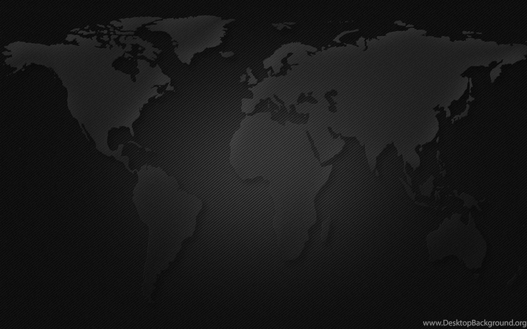 World Map Black Backgrounds