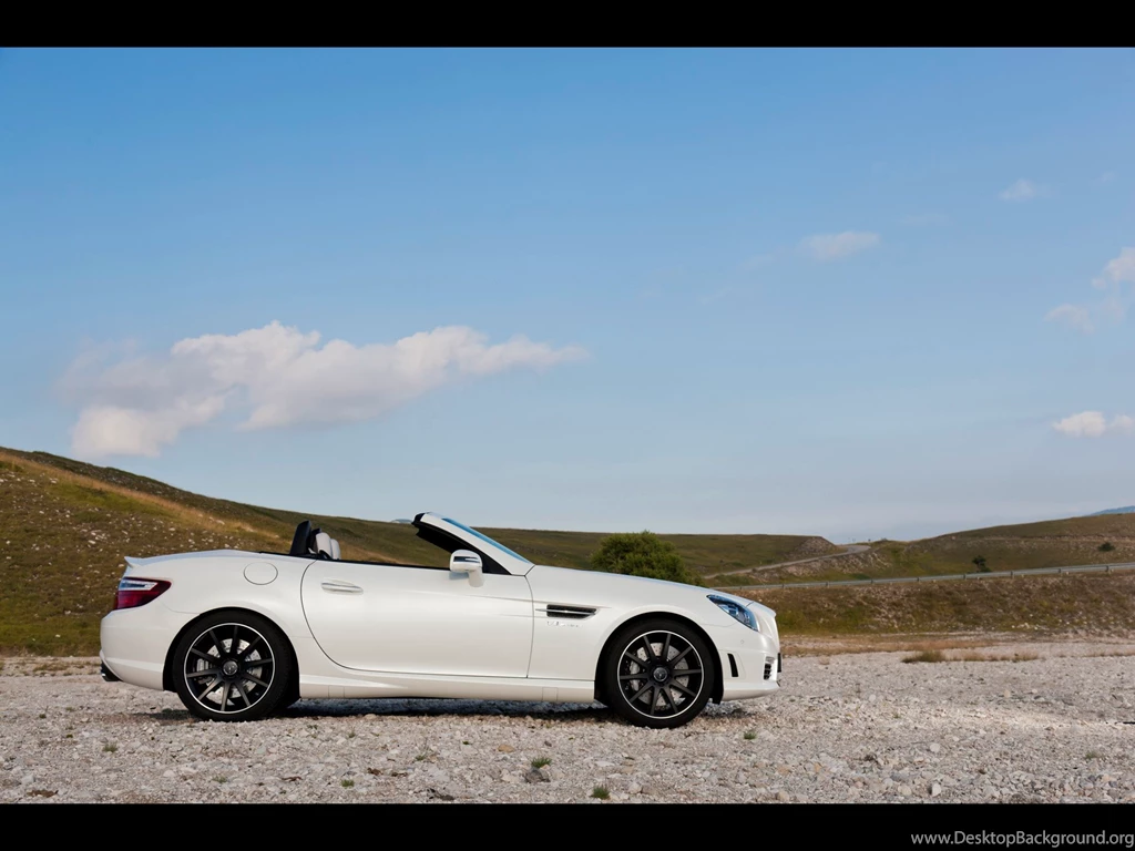 2012 Mercedes Benz SLK 55 AMG   Side Topless   1920x1440   Wallpapers