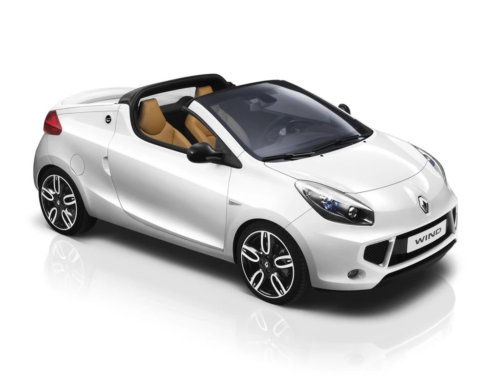 2011 Renault Wind White Front And Side Topless 1280x960 ...