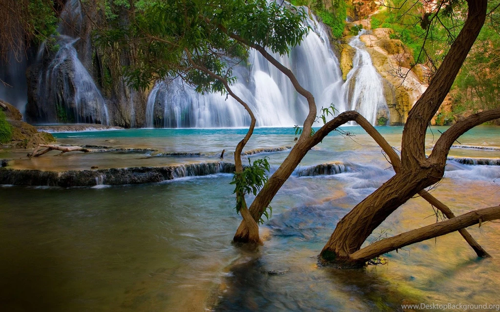 3d Wallpapers Widescreen Waterfalls