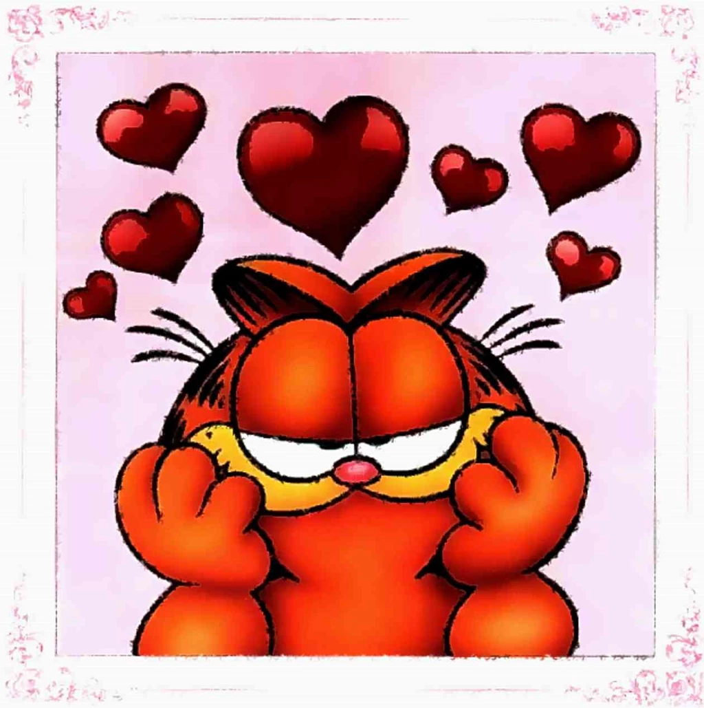 Garfield Of Hearts Wallpapers For FB Cover Cartoons Wallpapers
