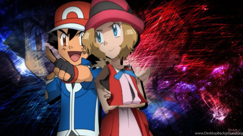 Serena X Ash Wallpapers By Ask lyrakotone On DeviantArt