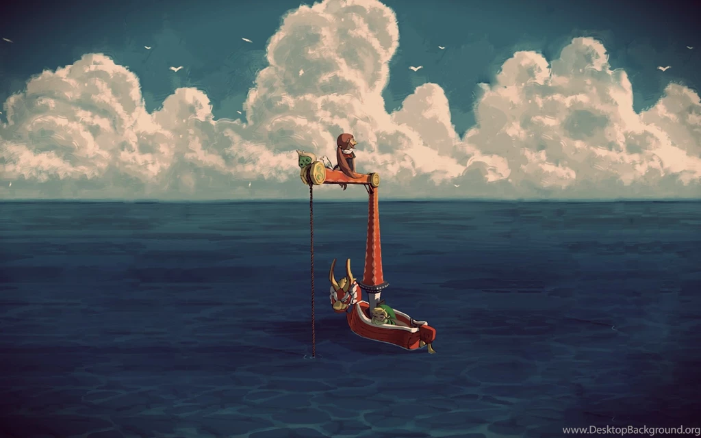 Zelda Fishing Boat HD Wallpaper,video Games HD Wallpaper,boat HD ...