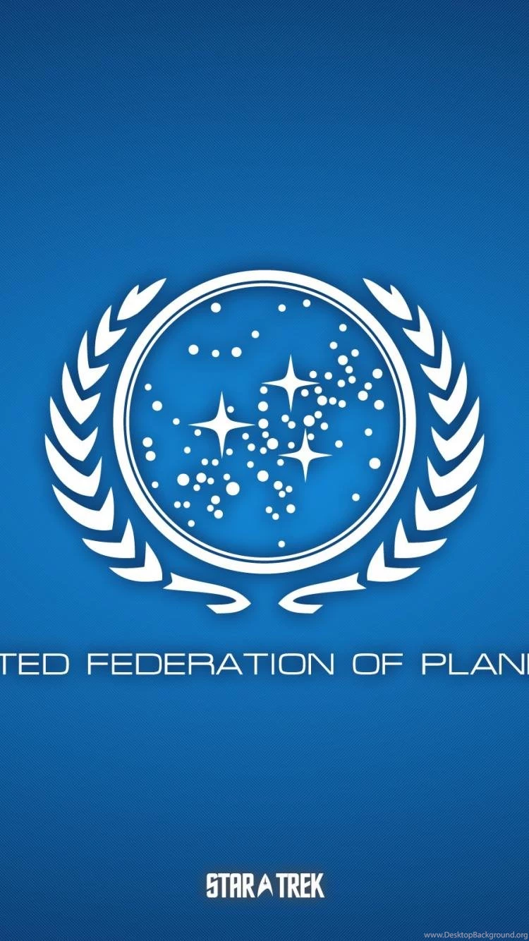 Blue Star Trek United Federation Of Planets Wallpapers