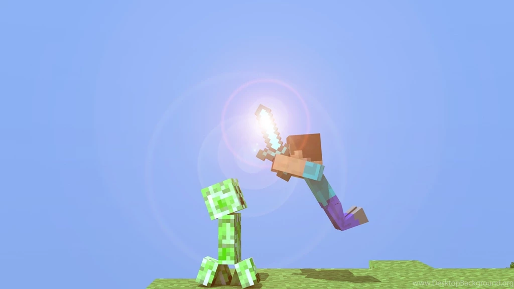 Wallpapers Creeper Minecraft X Free 2560x1440