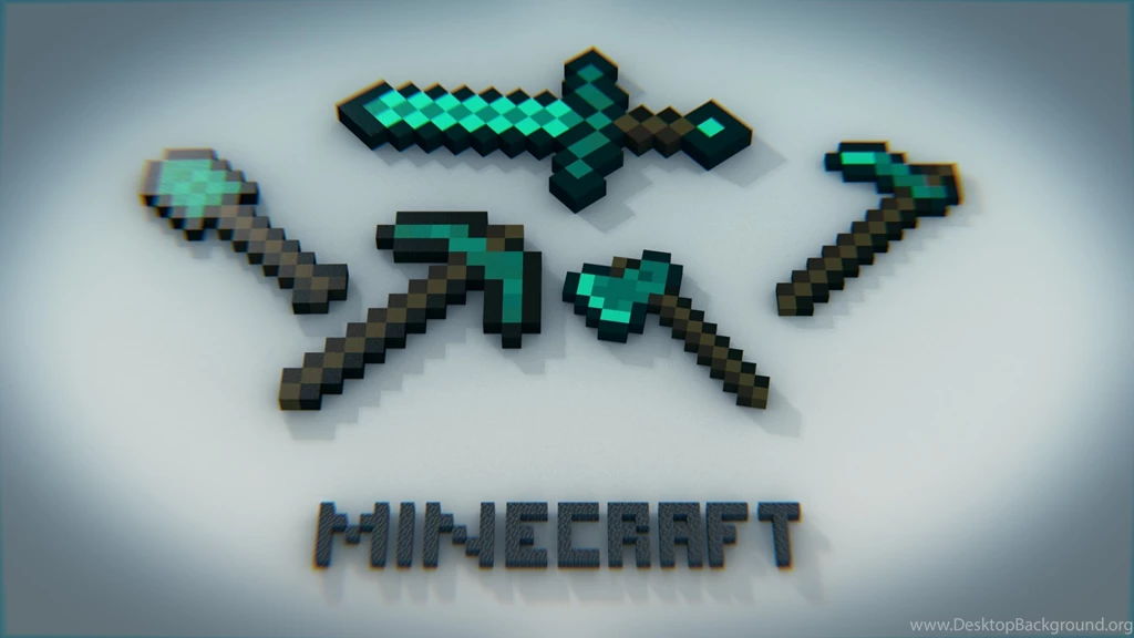 Wallpapers Doraemon Video Games Diamond Tools Minecraft X ...
