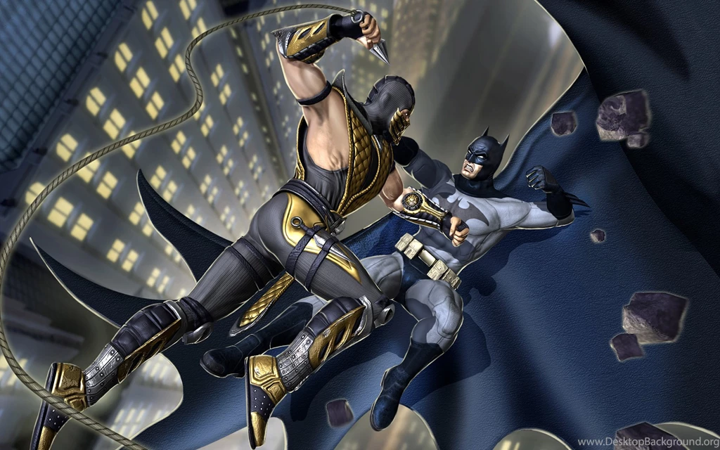 DC Universe Scorpion Against Batman Wallpapers And Images ...