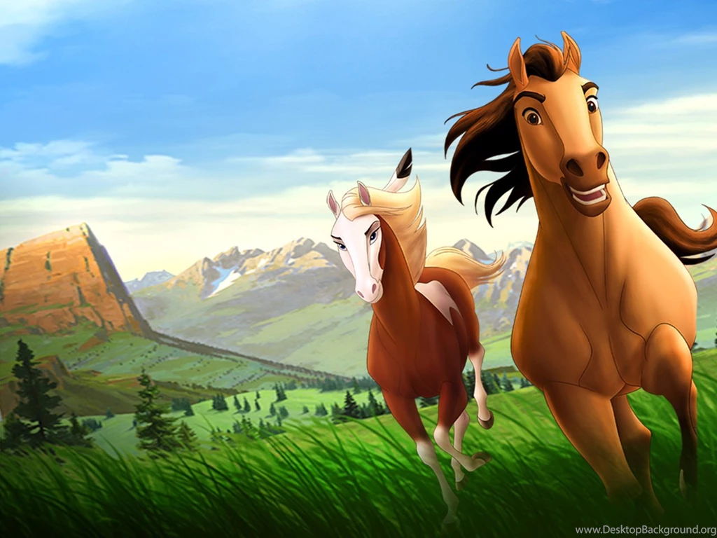 Spirit And Rain Spirit: Stallion Of The Cimarron Wallpapers ...