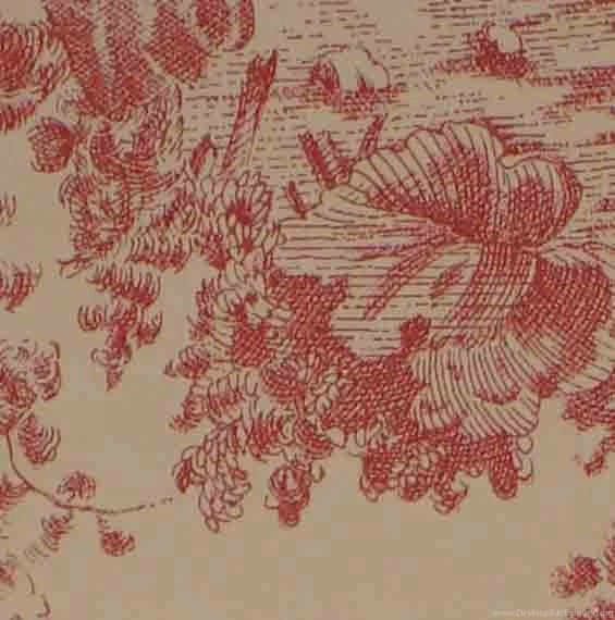 Chinese Toile (Lacquer Red) Classic Wallpapers By Lewis & Wood