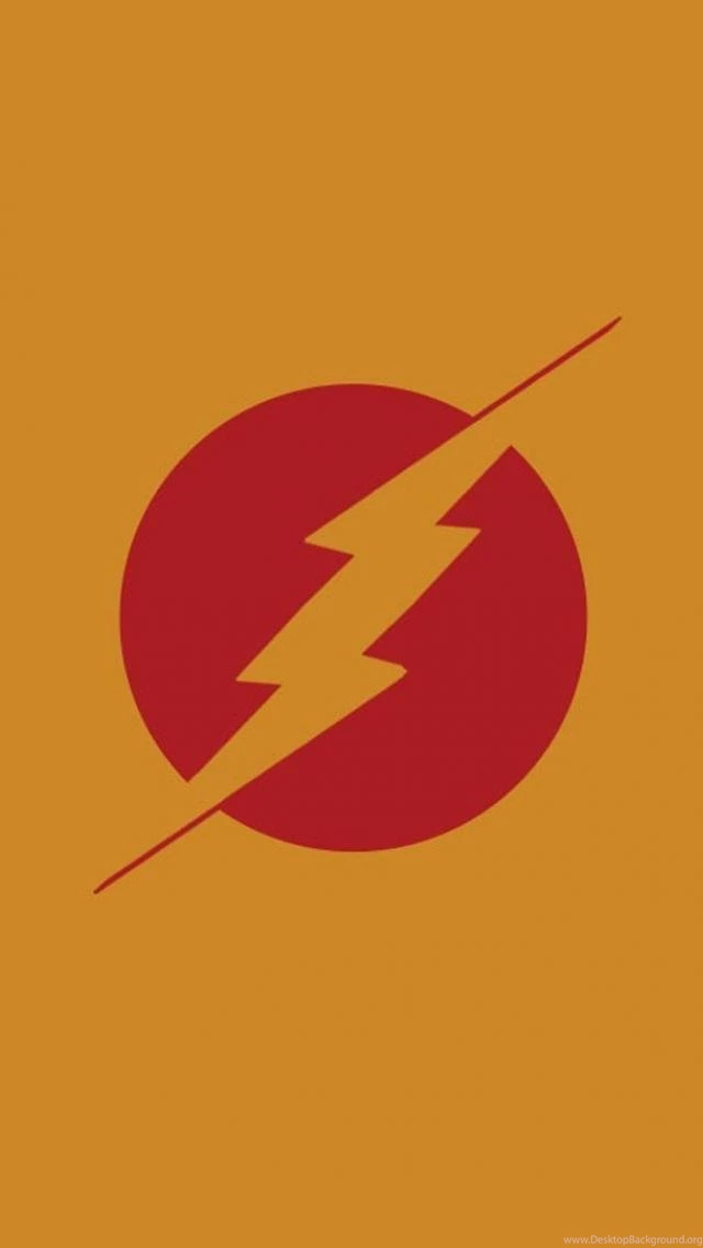 Minimalistic Dc Comics Flash Comic Hero Wallpapers