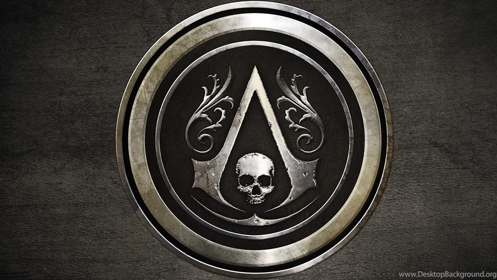 Skulls, Assassins Creed, Logos, Black Flag :: Wallpapers