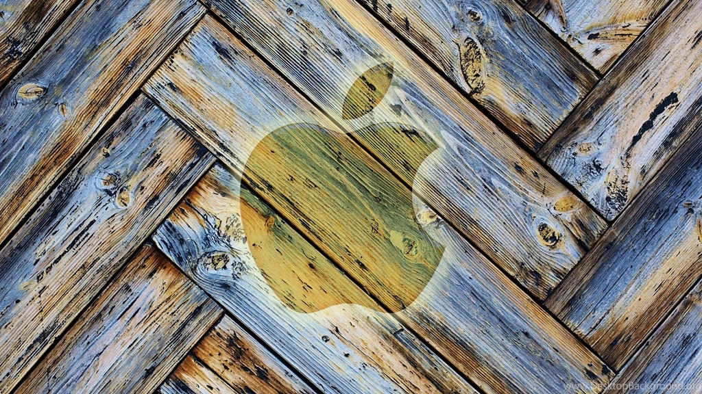 1920x1080 Apple Logo Wood Wallpapers